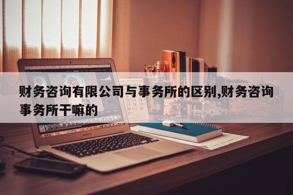 财务咨询有限公司与事务所的区别,财务咨询事务所干嘛的