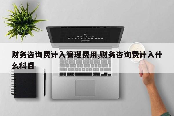 财务咨询费计入管理费用,财务咨询费计入什么科目