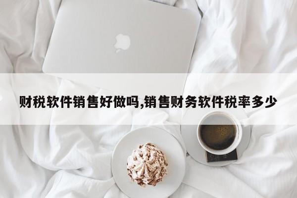 财税软件销售好做吗,销售财务软件税率多少