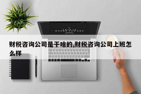 财税咨询公司是干啥的,财税咨询公司上班怎么样