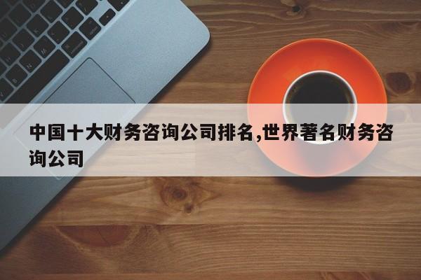 中国十大财务咨询公司排名,世界著名财务咨询公司