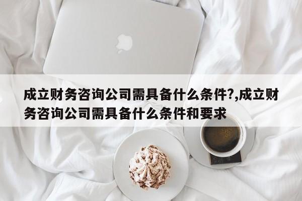 成立财务咨询公司需具备什么条件?,成立财务咨询公司需具备什么条件和要求
