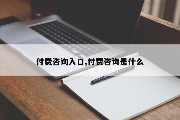 付费咨询入口,付费咨询是什么