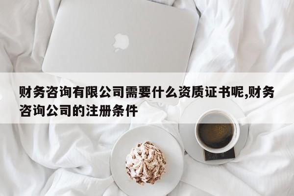 财务咨询有限公司需要什么资质证书呢,财务咨询公司的注册条件