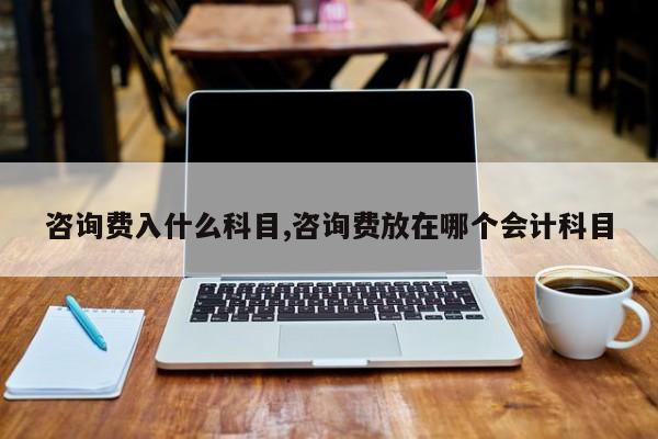 咨询费入什么科目,咨询费放在哪个会计科目