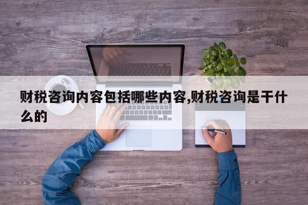 财税咨询内容包括哪些内容,财税咨询是干什么的
