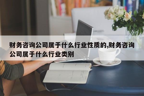 财务咨询公司属于什么行业性质的,财务咨询公司属于什么行业类别