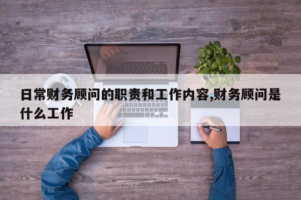日常财务顾问的职责和工作内容,财务顾问是什么工作