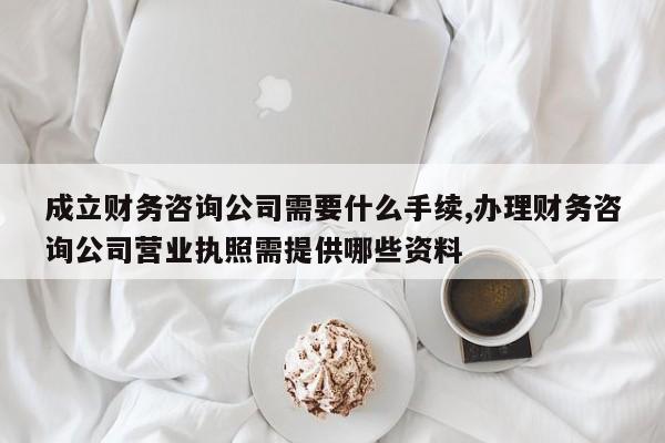 成立财务咨询公司需要什么手续,办理财务咨询公司营业执照需提供哪些资料