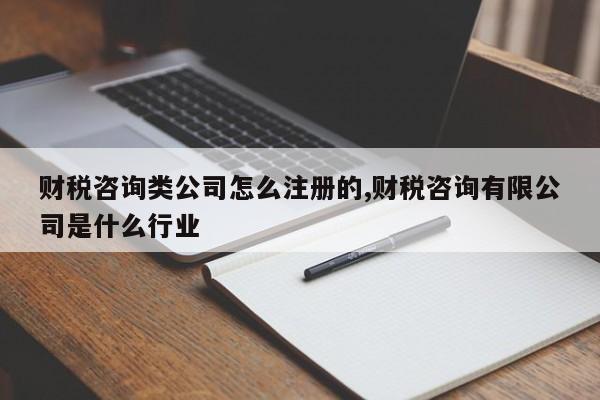 财税咨询类公司怎么注册的,财税咨询有限公司是什么行业