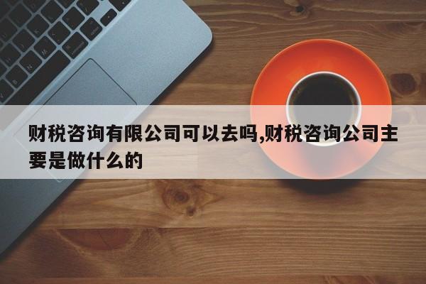 财税咨询有限公司可以去吗,财税咨询公司主要是做什么的
